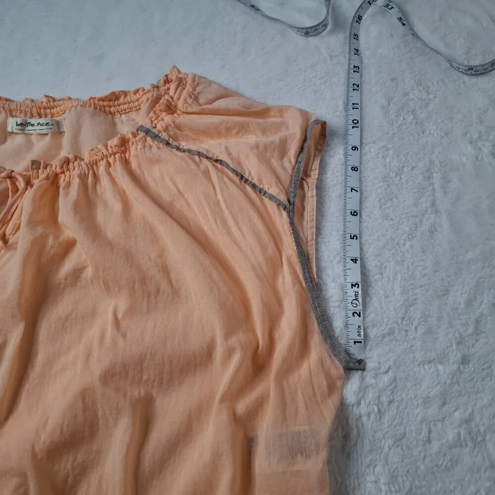 We The Free Tunic Sz XS Boxy Relaxed Cottagecore Boho Beach Cover Up